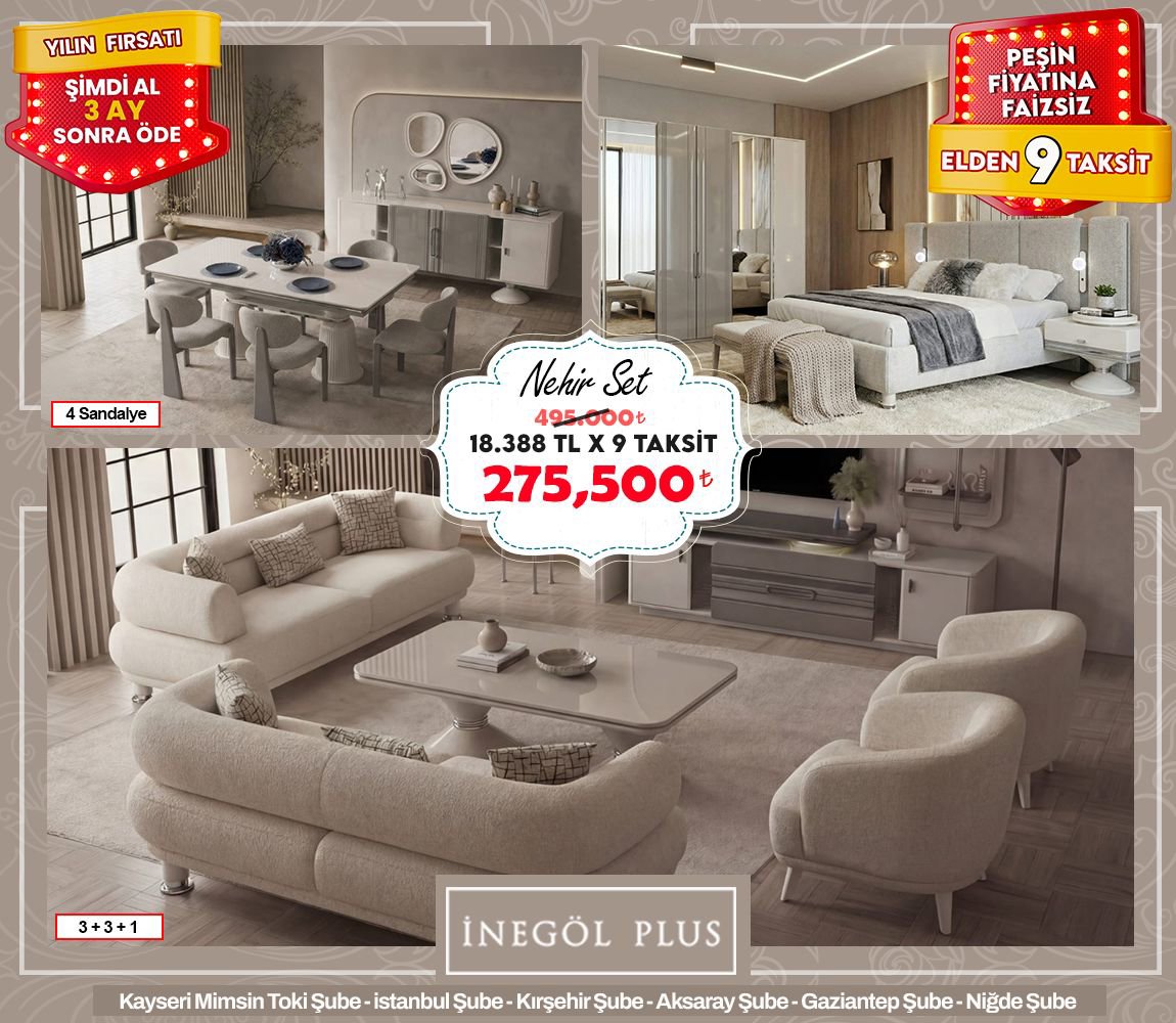 NEHİR DÜĞÜN PAKETİ